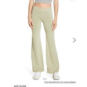 Free People Movement Hot Shot Flare Leggings - Green Tea XL